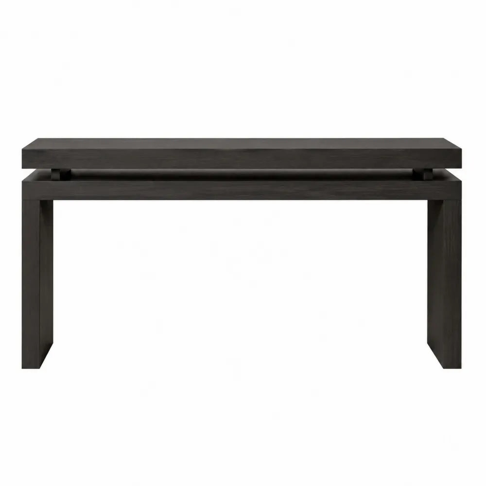 Consolle Rettangolare in Legno Nero