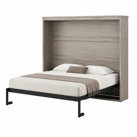 Letto a scomparsa in legno e metallo 200x160 cm